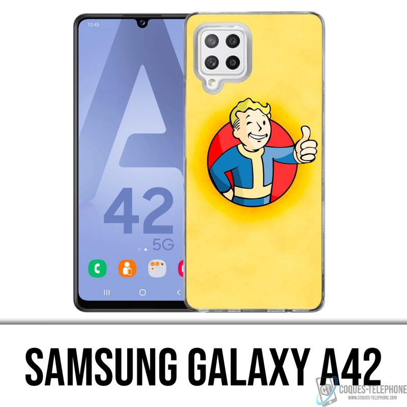 Samsung Galaxy A42 case - Fallout Voltboy