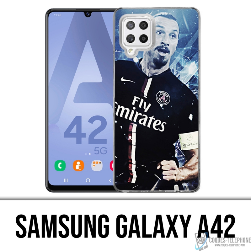 Coque Samsung Galaxy A42 - Football Zlatan Psg