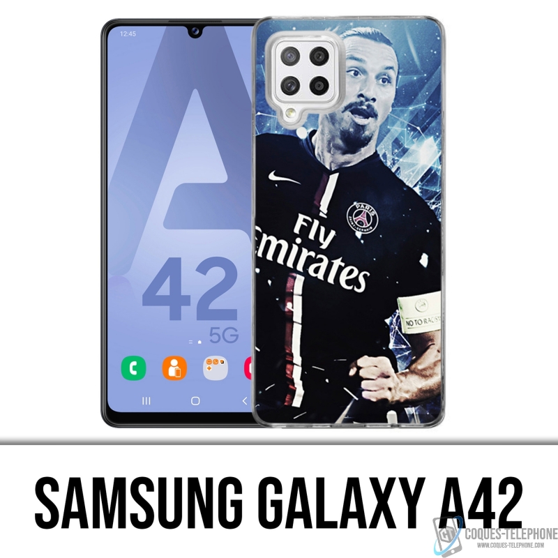 Samsung Galaxy A42 Case - Fußball Zlatan Psg