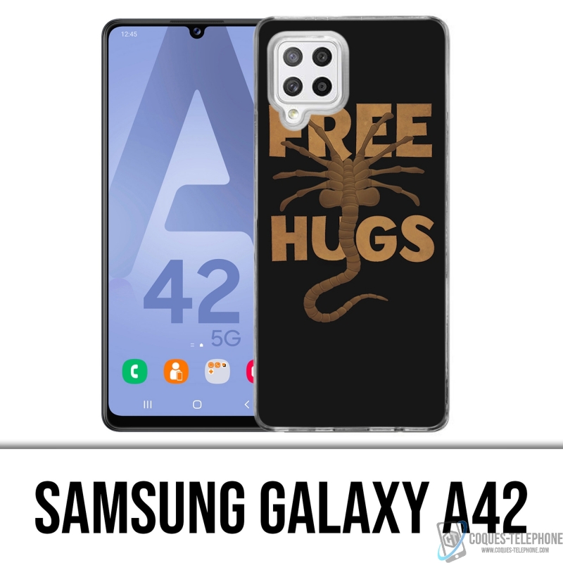 Coque Samsung Galaxy A42 - Free Hugs Alien