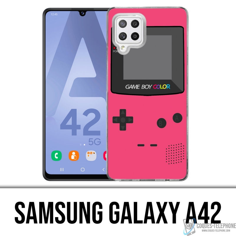 Custodia per Samsung Galaxy A42 - Game Boy Color Pink