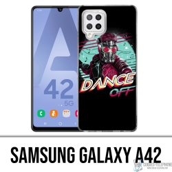 Custodia per Samsung Galaxy A42 - Guardians Galaxy Star Lord Dance