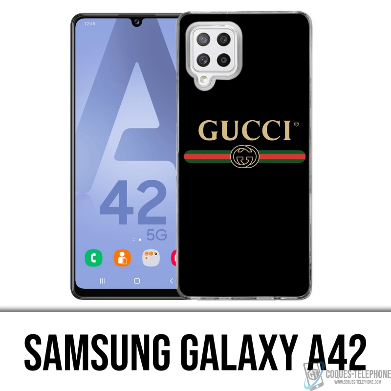 Funda Samsung Galaxy A42 - Cinturón con el logo de Gucci