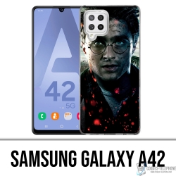 Custodia per Samsung Galaxy A42 - Harry Potter Fire