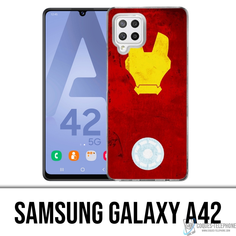 Samsung Galaxy A42 Case - Iron Man Art Design
