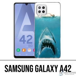 Custodia per Samsung Galaxy A42 - Jaws The Teeth Of The Sea