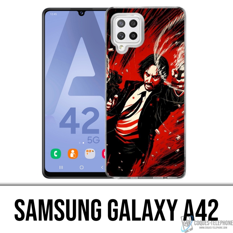 Coque Samsung Galaxy A42 - John Wick Comics