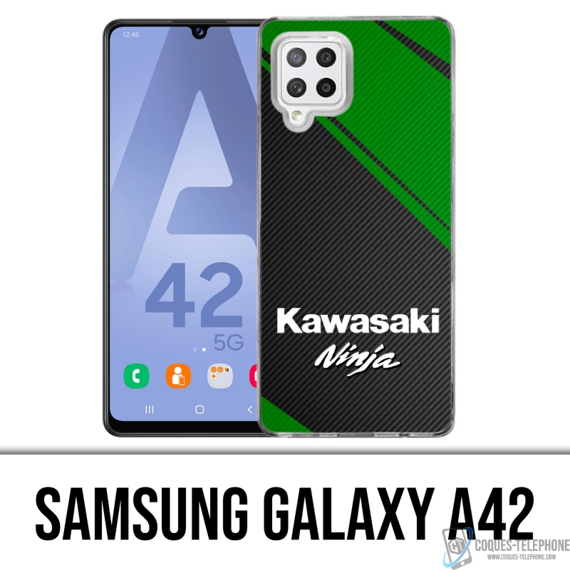 Funda Samsung Galaxy A42 - Logotipo de Kawasaki Ninja
