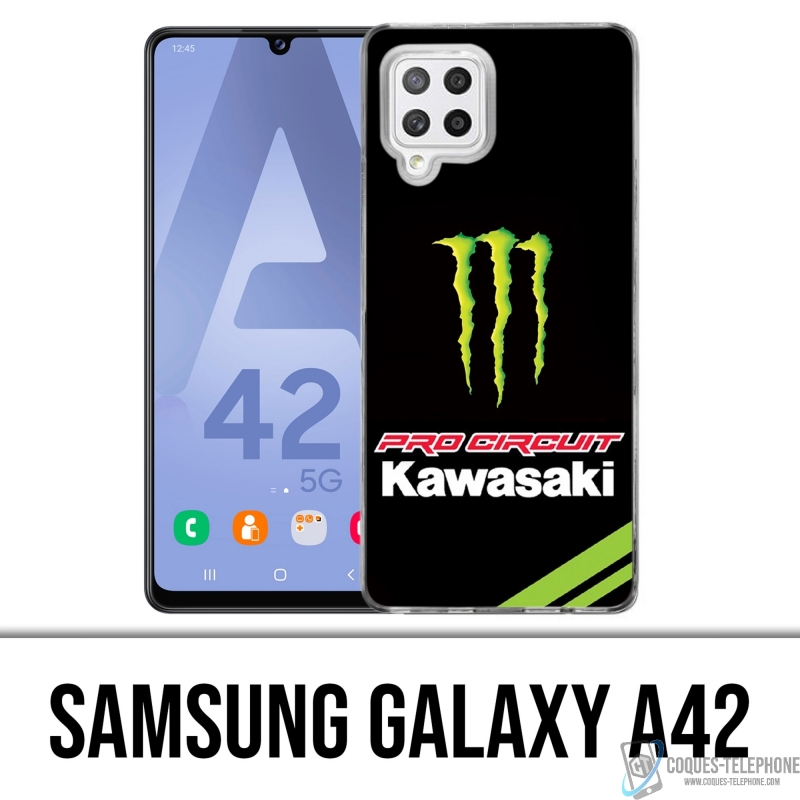 Coque Samsung Galaxy A42 - Kawasaki Pro Circuit