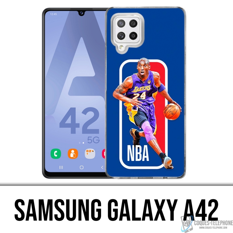 Custodia per Samsung Galaxy A42 - Kobe Bryant Logo Nba