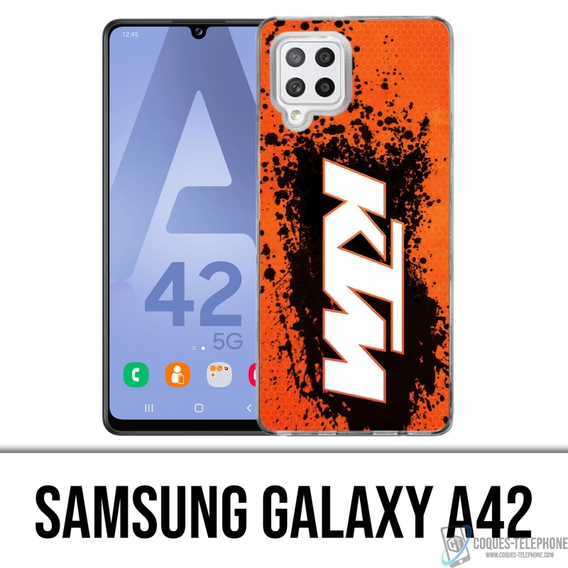 Custodia per Samsung Galaxy A42 - Ktm Logo Galaxy