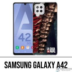 Custodia per Samsung Galaxy A42 - La Casa De Papel - Team