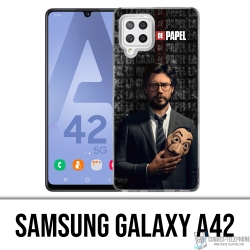 Funda Samsung Galaxy A42 - La Casa De Papel - Professor Mask