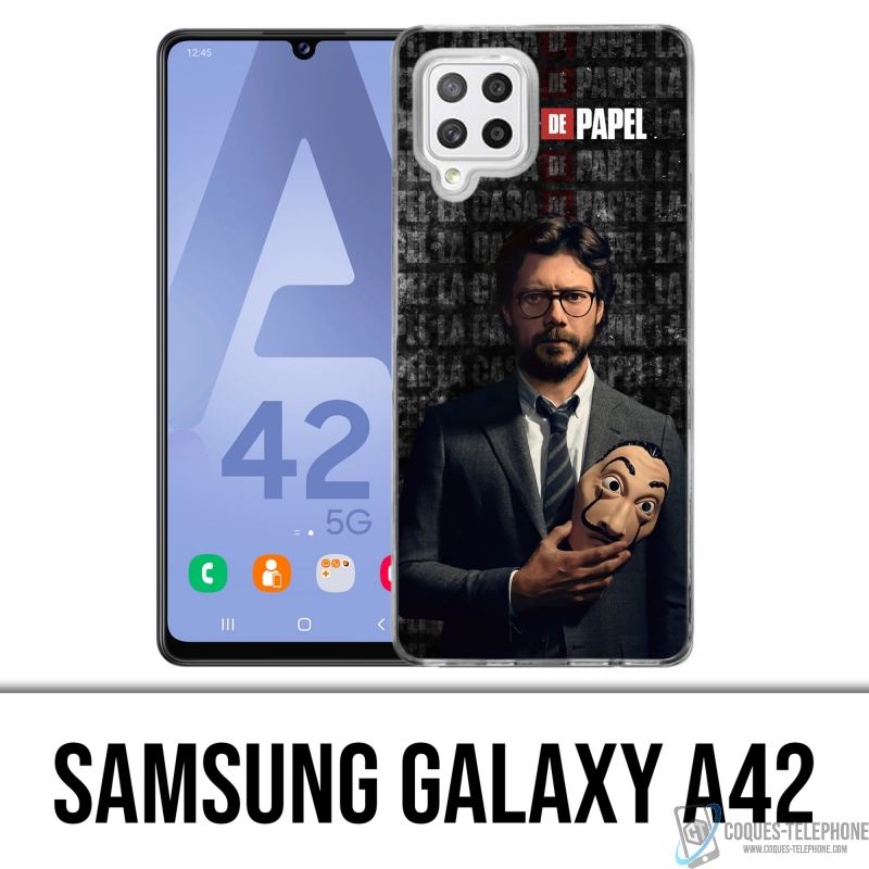 Coque Samsung Galaxy A42 - La Casa De Papel - Professeur Masque