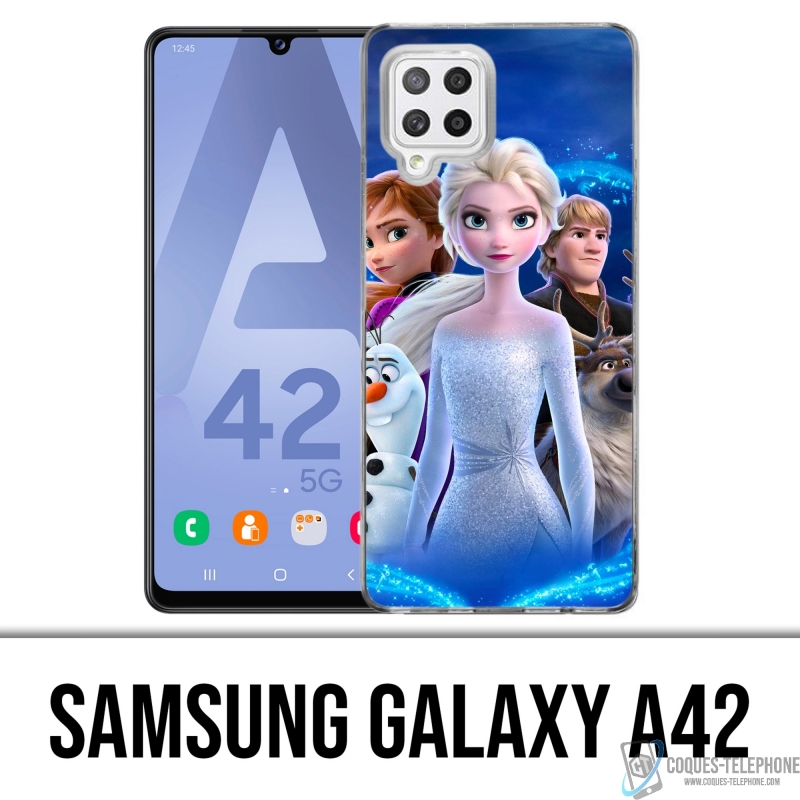 Samsung Galaxy A42 Case - Gefroren 2 Zeichen