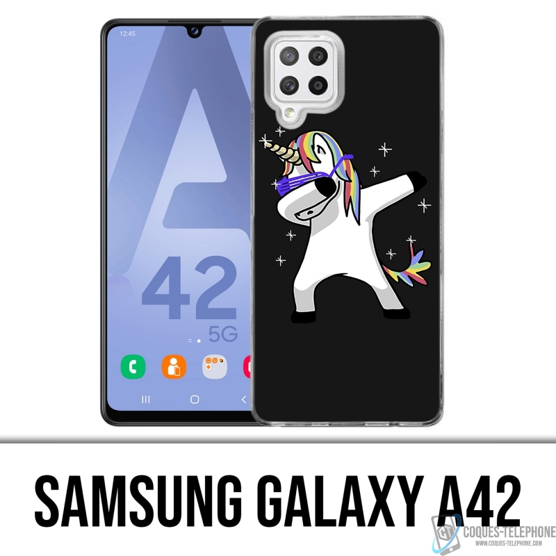 Coque Samsung Galaxy A42 - Licorne Dab