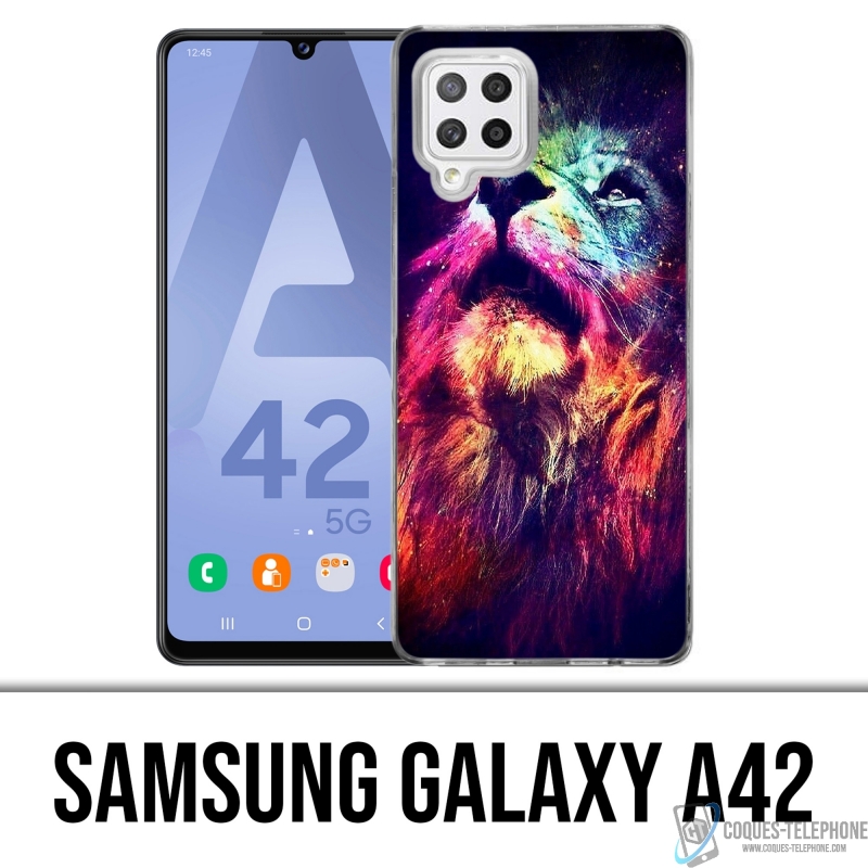 Samsung Galaxy A42 Case - Galaxy Lion