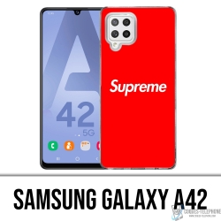 Coque Samsung Galaxy A42 - Logo Supreme