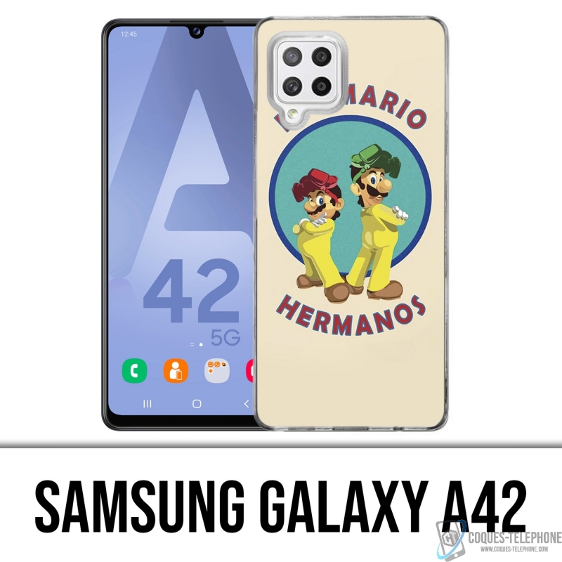 Funda Samsung Galaxy A42 - Los Mario Hermanos