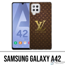 Custodia per Samsung Galaxy A42 - Logo Louis Vuitton