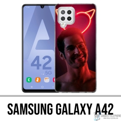 Custodia per Samsung Galaxy A42 - Lucifer Love Devil