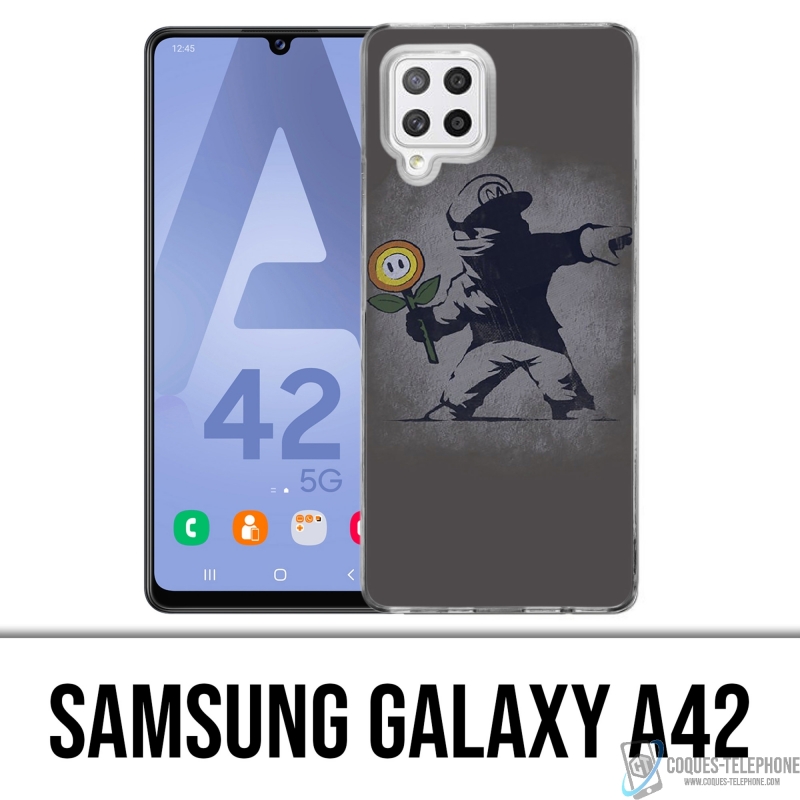 Coque Samsung Galaxy A42 - Mario Tag