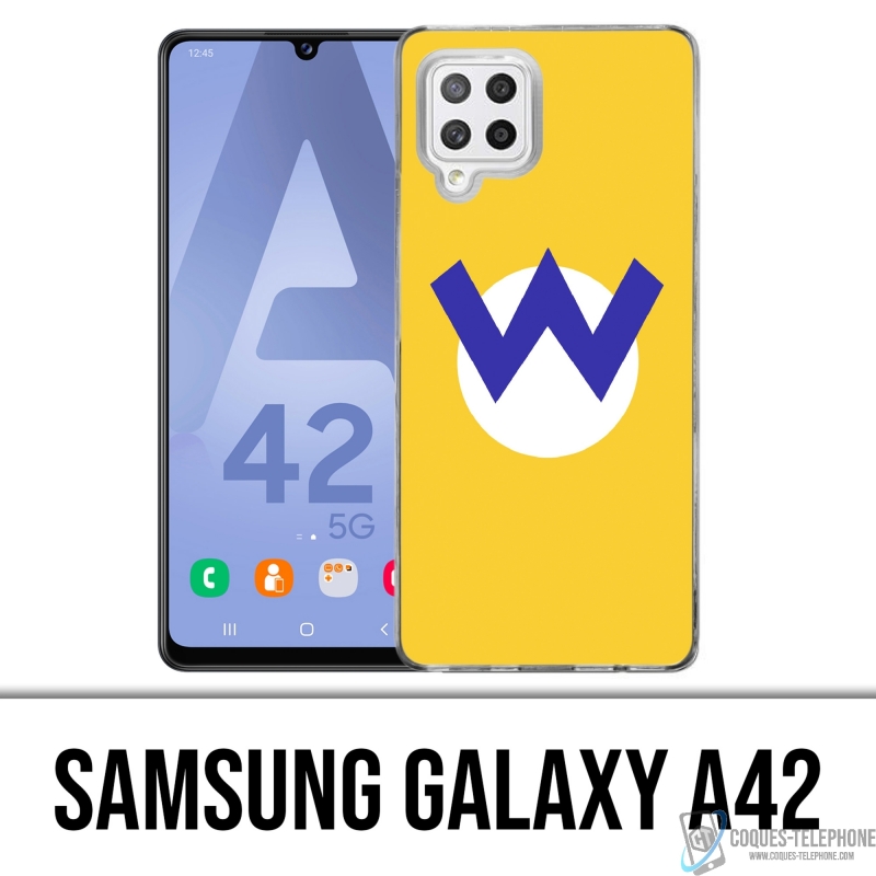 Coque Samsung Galaxy A42 - Mario Wario Logo