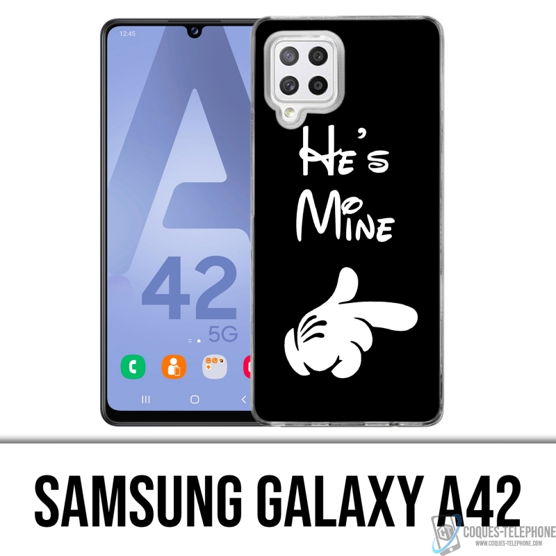 Coque Samsung Galaxy A42 - Mickey Hes Mine