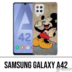 Samsung Galaxy A42 Case - Schnurrbart Mickey