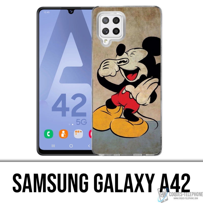 Coque Samsung Galaxy A42 - Mickey Moustache