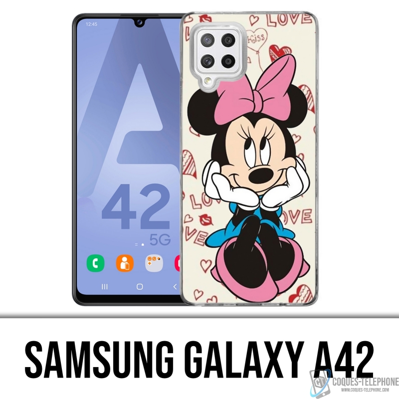 Coque Samsung Galaxy A42 - Minnie Love