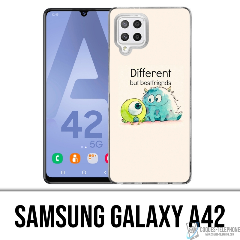 Coque Samsung Galaxy A42 - Monstre Cie Best Friends