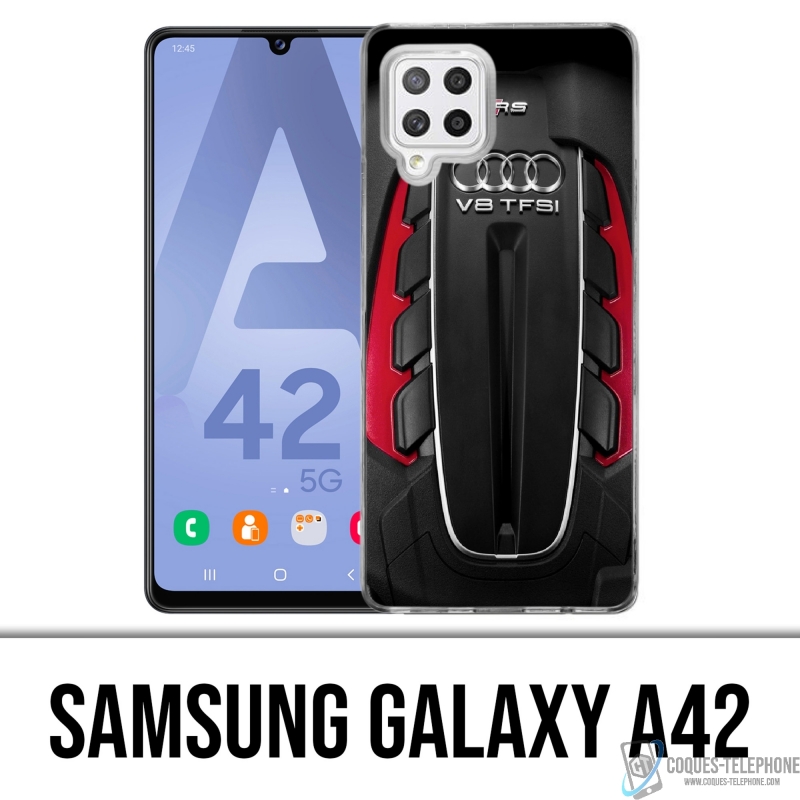 Coque Samsung Galaxy A42 - Moteur Audi V8