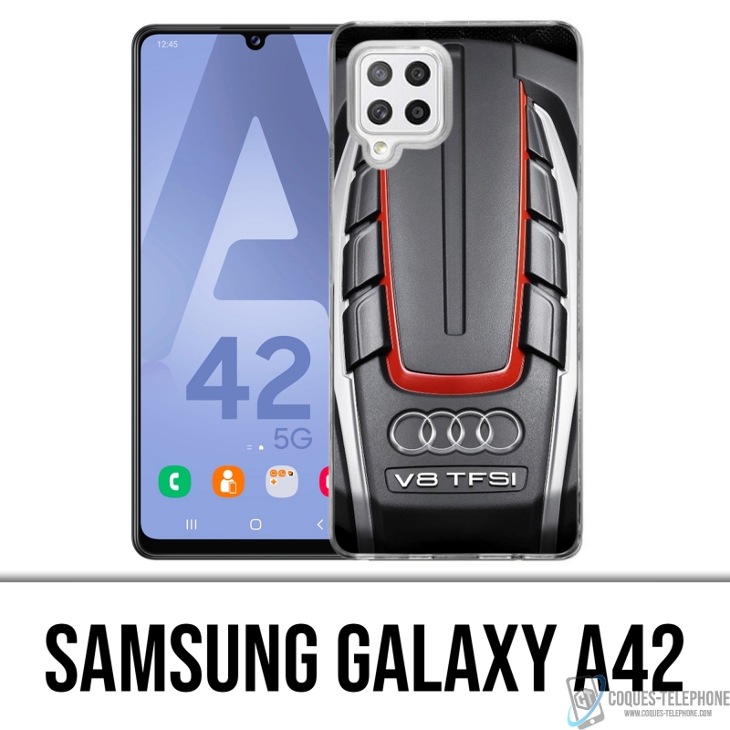 Coque Samsung Galaxy A42 - Moteur Audi V8 2