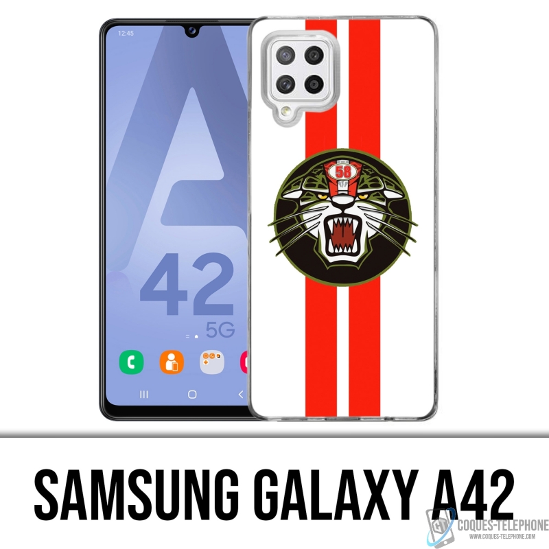 Cover per Samsung Galaxy A42 - Logo Motogp Marco Simoncelli