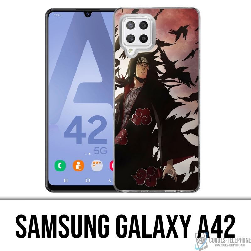 Coque Samsung Galaxy A42 - Naruto Itachi Corbeaux