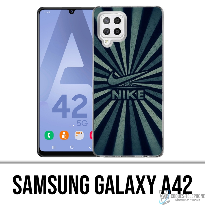 Funda Samsung Galaxy A42 - Logotipo Nike Vintage