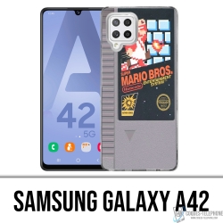Coque Samsung Galaxy A42 - Nintendo Nes Cartouche Mario Bros