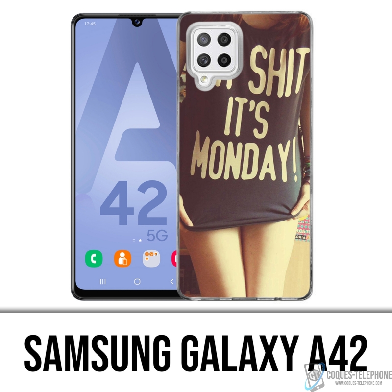 Funda Samsung Galaxy A42 - Oh Shit Monday Girl