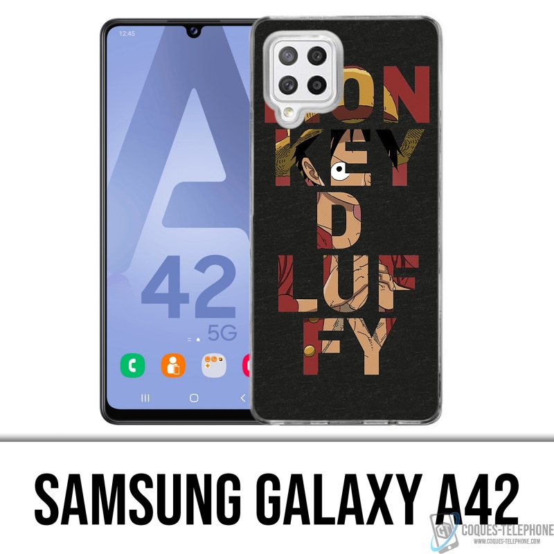 Custodia per Samsung Galaxy A42 - One Piece Monkey D Luffy