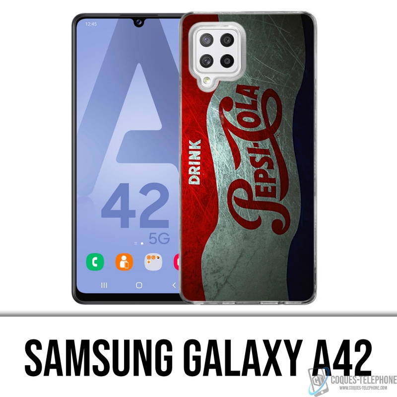 Coque Samsung Galaxy A42 - Pepsi Vintage