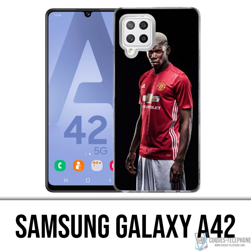 Coque Samsung Galaxy A42 - Pogba Manchester