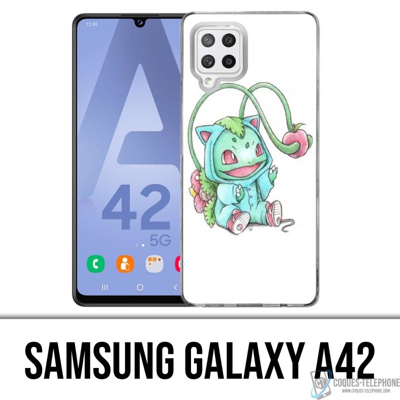 Custodia per Samsung Galaxy A42 - Bulbasaur Baby Pokemon