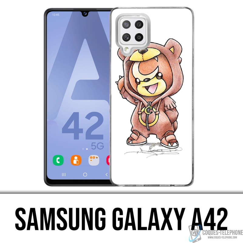 Custodia per Samsung Galaxy A42 - Pokemon Baby Teddiursa