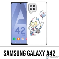 Custodia per Samsung Galaxy A42 - Pokemon Baby Togepi