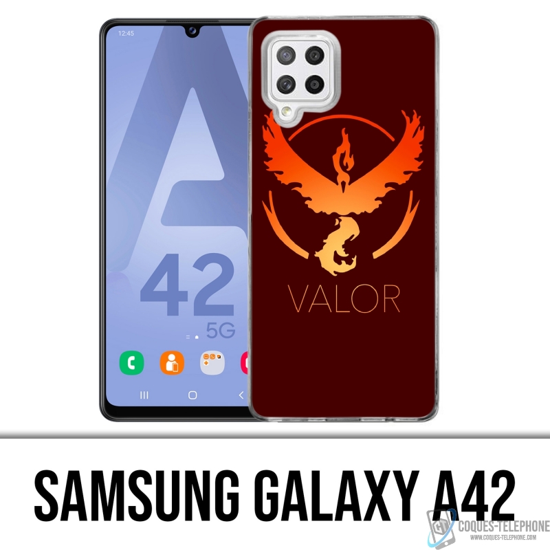 Custodia per Samsung Galaxy A42 - Pokémon Go Team Red