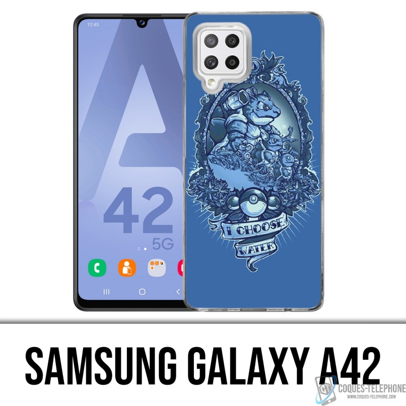 Coque Samsung Galaxy A42 - Pokémon Water