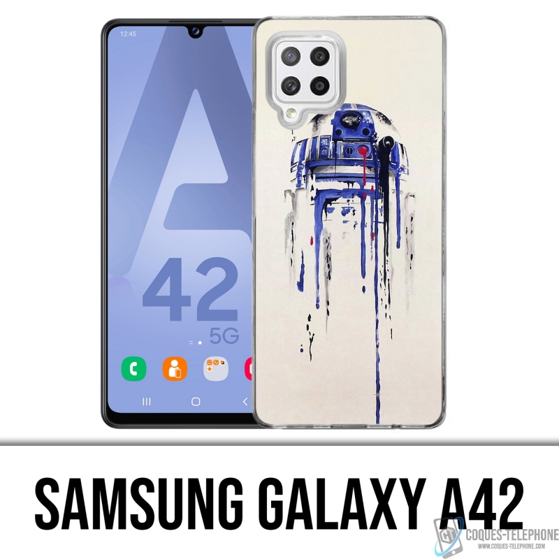 Coque Samsung Galaxy A42 - R2D2 Paint