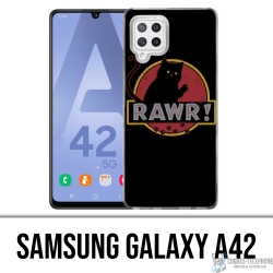 Custodia per Samsung Galaxy A42 - Rawr Jurassic Park