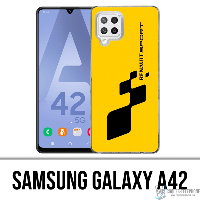 Funda Samsung Galaxy A42 - Renault Sport Amarillo